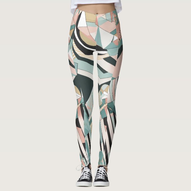 Titel: Pastel Prism Leggings (Vorderseite)