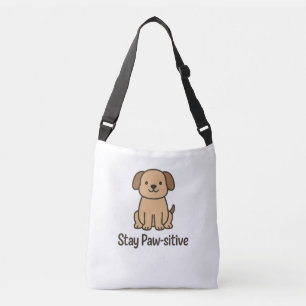 Titel: Paw-sitiv Bleibe - Niedliches Dog-Design mi Tragetaschen Mit Langen Trägern