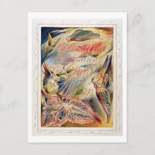 Titel Seite für "Jerusalem: Die Emanation des Gi Postkarte