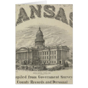 Titel Seite Kansas Offiziell Staat Atlas