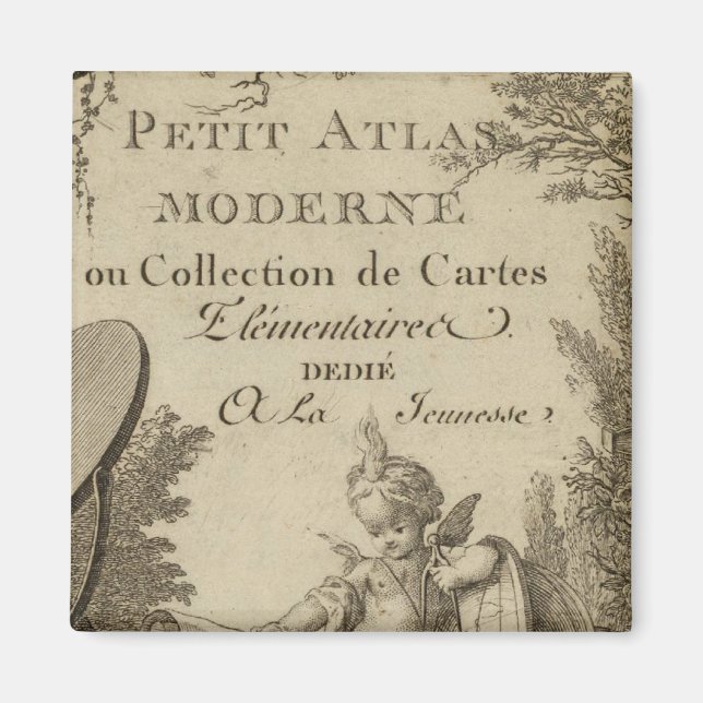 Titel Seite Kleine moderne Atlas Magnet (Vorne)