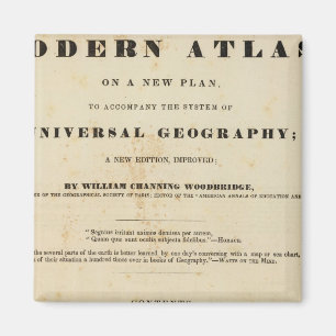 Titel Seite Moderne Atlas Magnet