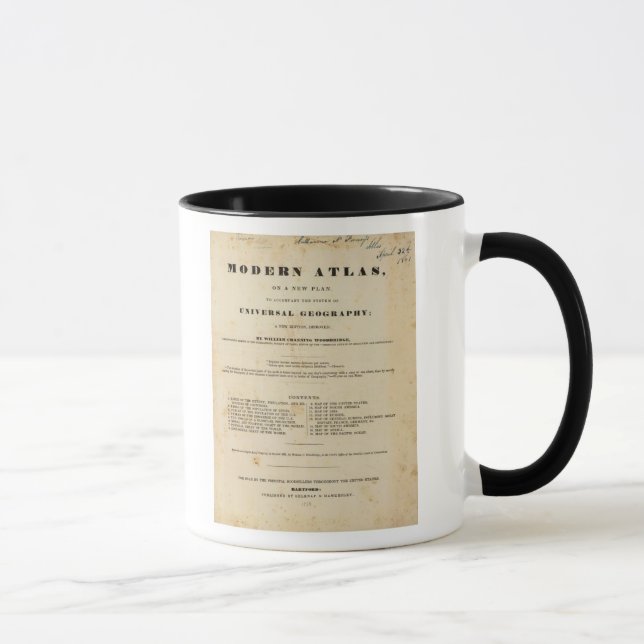 Titel Seite Moderne Atlas Tasse (Rechts)