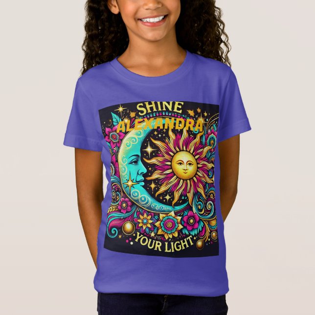 Titel: Shine your light - Inspiration T - Shirt de (Vorderseite)