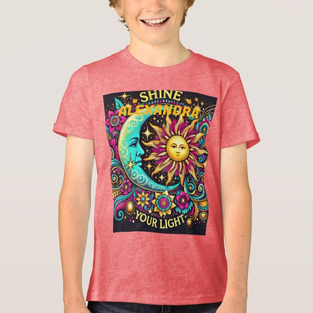 Titel: Shine your light - Inspiration T - Shirt de (Vorderseite)