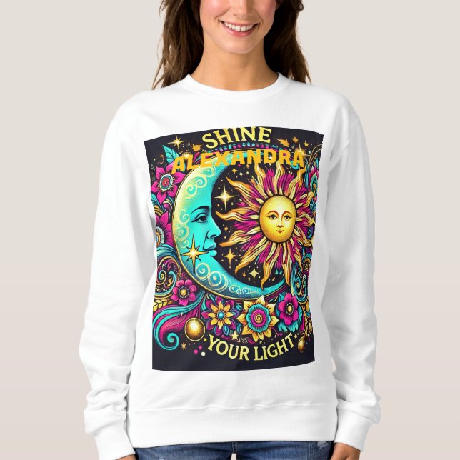 Titel: Shine your light - Inspiration T - Shirt de (Vorderseite)