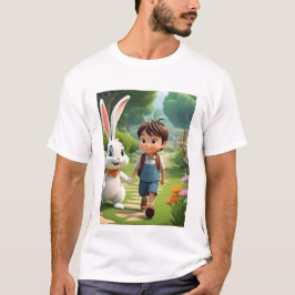 Titel Süßes Cartoon-Charakter-T-Shirt Lustiges Gr T-Shirt