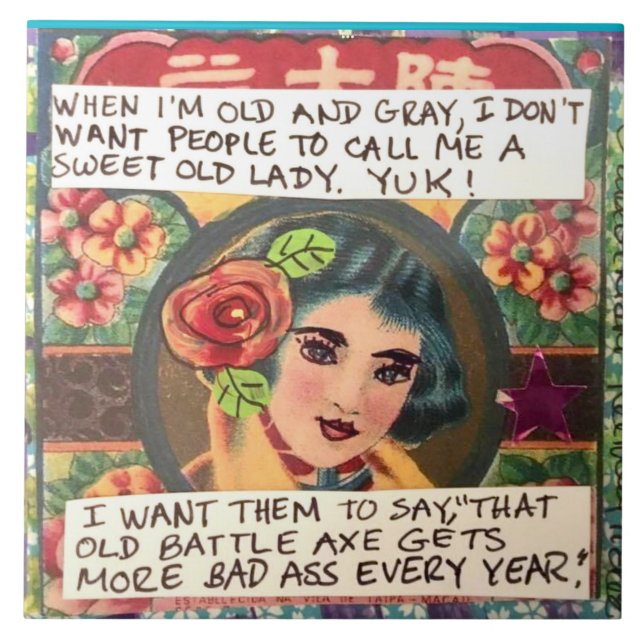 TITEL - Trivet Fliese (Vorderseite)