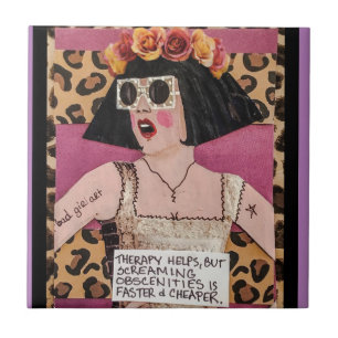 TITEL, TRIVET-  FLIESE