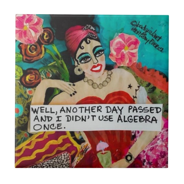 TITEL,TRIVET- KERAMIK FLIESE (Vorderseite)