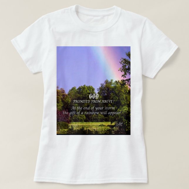TITEL : Versprechen von oben! T-Shirt (Design vorne)