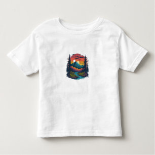 **Titel:** Wunderland-Natur-Wunderland Kleinkind T-shirt