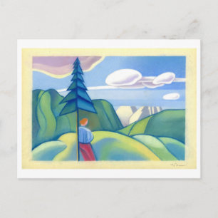 Titelbild von Karl Wiener Malerei Postkarte