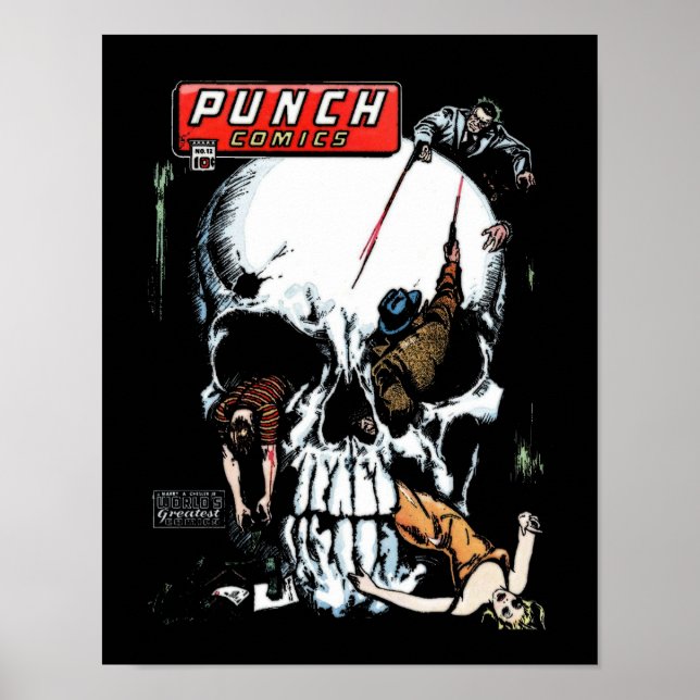 Titelbild von Punch Comics #12 Poster (Vorne)