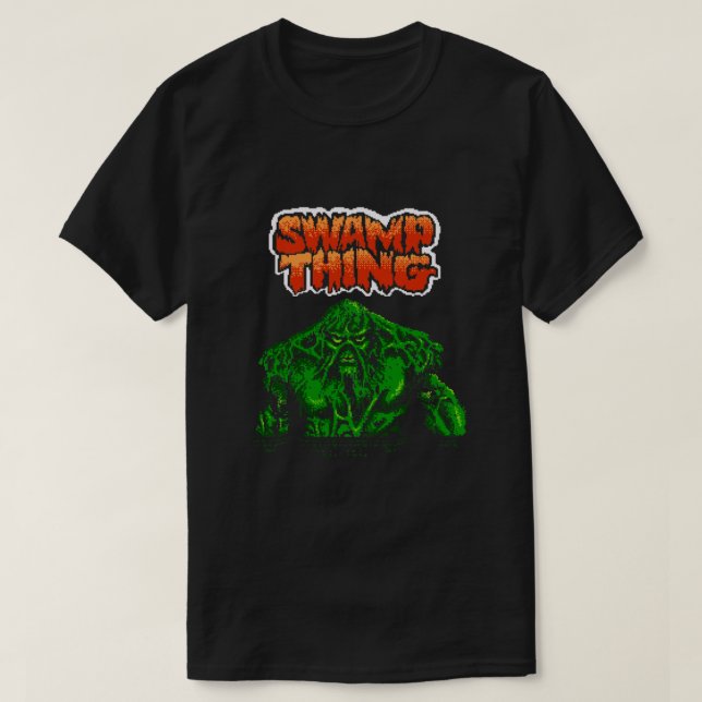 Titelbildschirm "Sumpfling" (NES) T-Shirt (Design vorne)