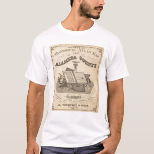 Titelblatt-Alameda- Countyatlaskarte T-Shirt