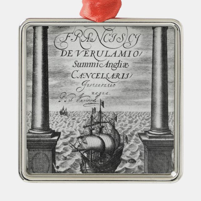 Titelblatt der Erstausgabe Silbernes Ornament (Vorne)
