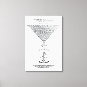 Titelblatt der Sprichwörter von ERASMUS Leinwanddruck