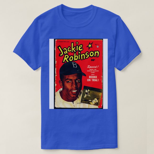 Titelblatt des Comic Jackie Robinson T-Shirt (Design vorne)
