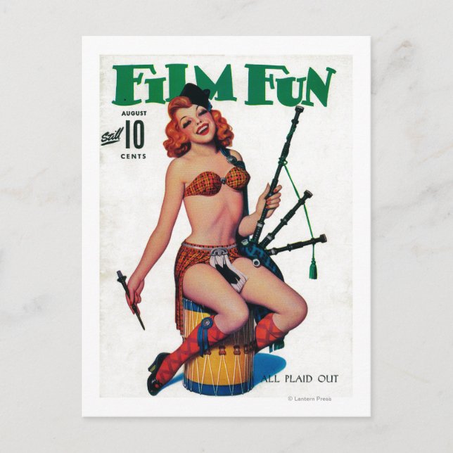 Titelblatt des Magazins Film 6 Postkarte (Vorderseite)