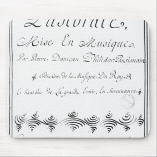 Titelblatt des 'Pastorale Mousepad