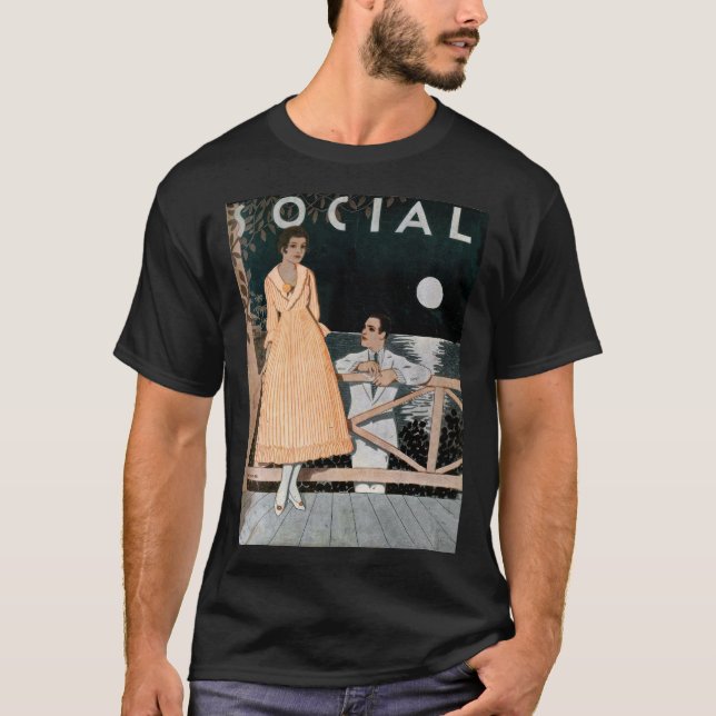 Titelblatt des Social Magazine T-Shirt (Vorderseite)