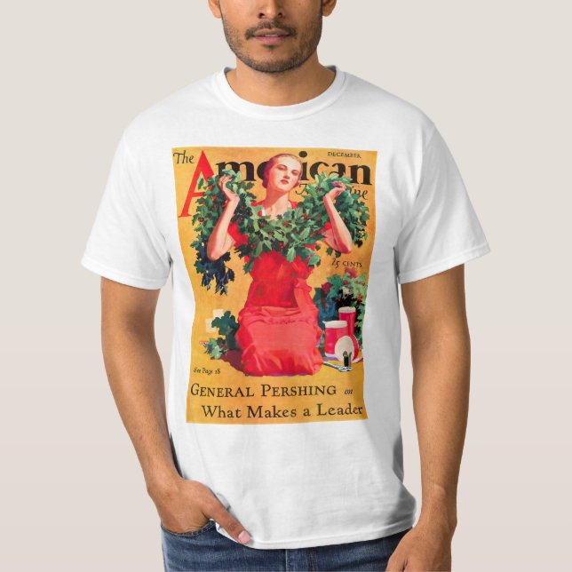 Titelblatt des Weihnachtsmagazins Vintage T-Shirt (Vorderseite)