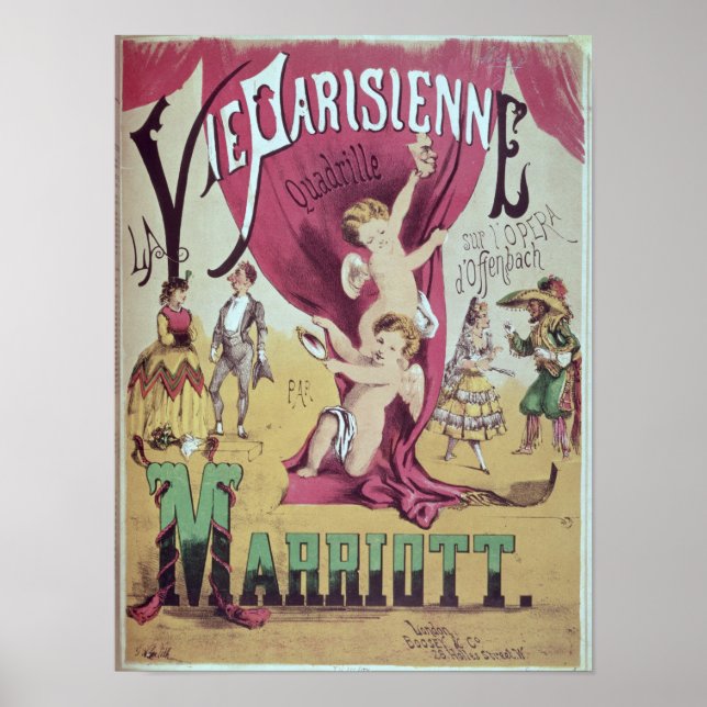 Titelblatt "La Vie Parisienne Poster (Vorne)
