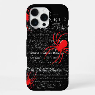 Titelblatt Naturgeschichte Spinnen Kalligrafie iPhone 16 Pro Max Hülle