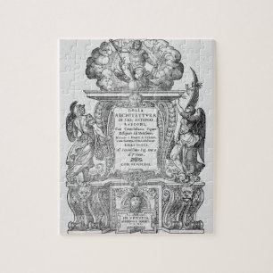 Titelblatt von "Della Architettura", Puzzle