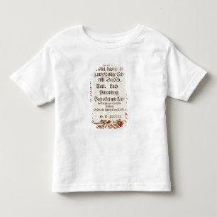 Titelblatt von der Luther Bibel, c.1530 Kleinkind T-shirt