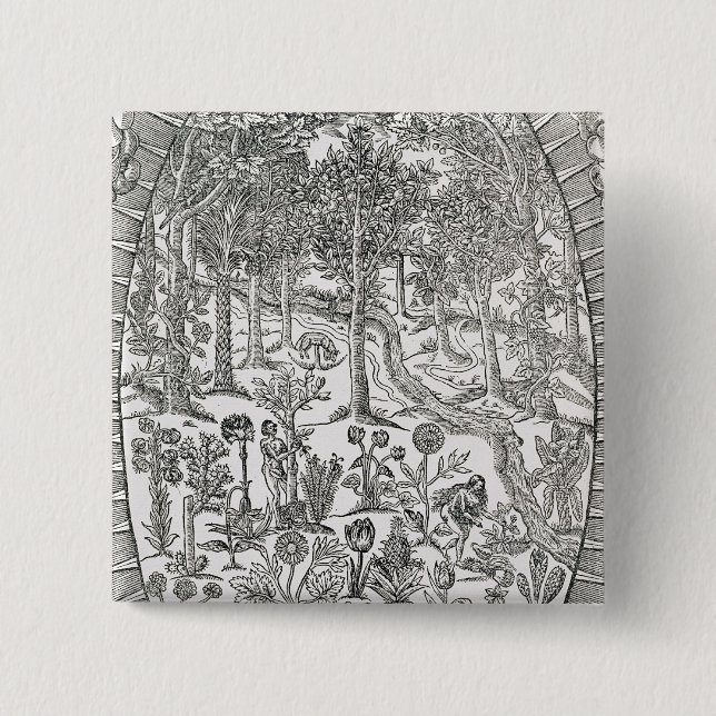 Titelblatt 'von der Paradisi Sohle; Paradisus Button (Vorderseite)