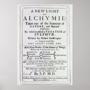 Titelblatt zur englischen Ausgabe Poster