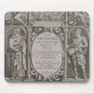 Titelblatt zur zweiten Ausgabe 'des Herball Mousepad