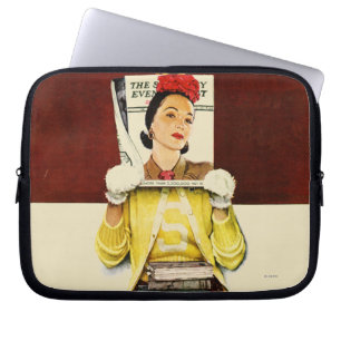 Titelmädchen Laptopschutzhülle