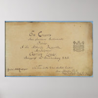 Titelseite der "Brandenburger Konzerte"