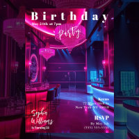 Titelseite des Geburtstagsparty Magazine