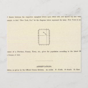 Titelseite des indizierten Verso-Atlas Postkarte