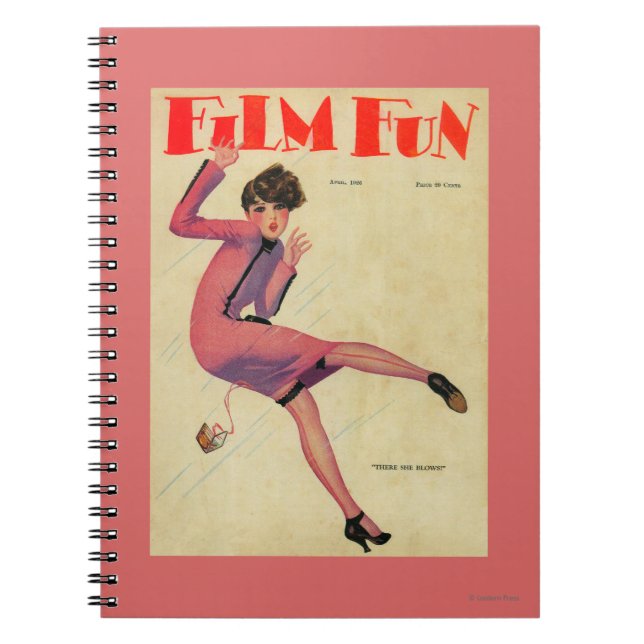 Titelseite des Magazins Film Fun Notizblock (Vorderseite)