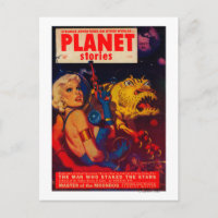 Titelseite des Magazins Planet Stories