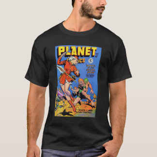 Titelseite des Planet-Comic #55 | VINTAGES COMIC T-Shirt