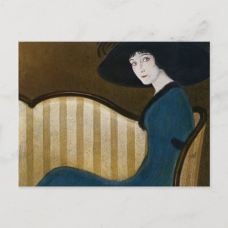 Titelseite des Puck Magazine 1911 Postkarte