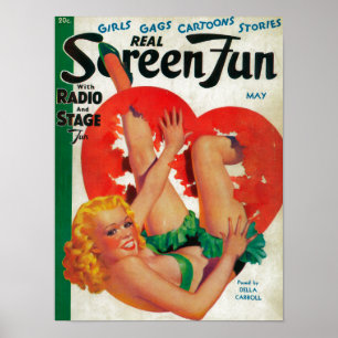 Titelseite des Real Screen Fun Magazine Poster