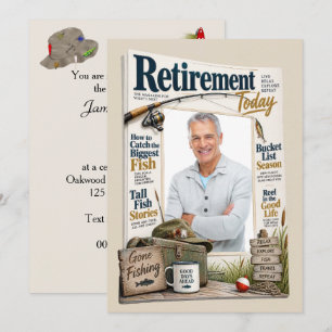 Titelseite des Ruhestandsmagazins mit individuelle Einladung