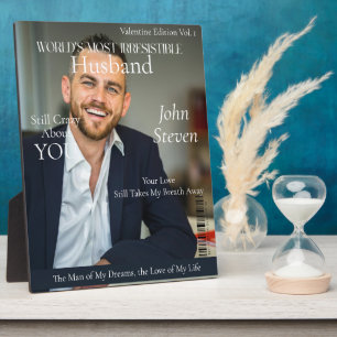 Titelseite des weltweit unwiderstehlichsten Magazi Fotoplatte