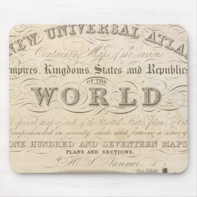 Titelseite Neuer Universeller Atlas Mousepad (Vorne)