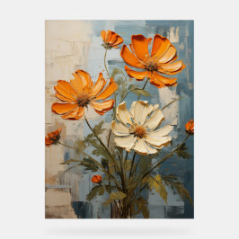 Tithonia - Impasto Floral Acrylschild