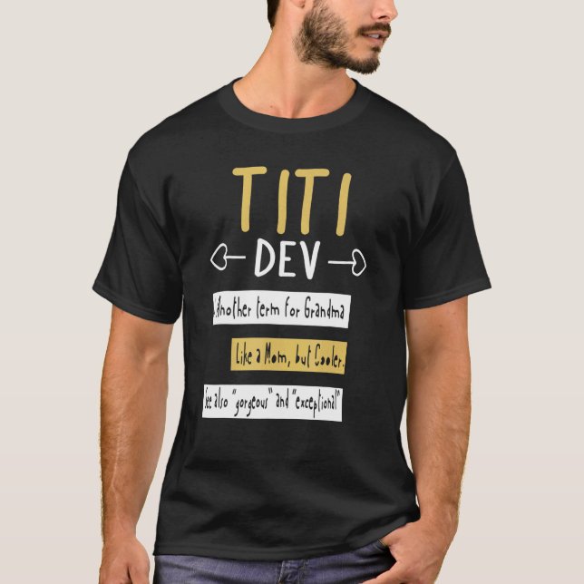 Titi Definition My Favorite Nana 1 T-Shirt (Vorderseite)