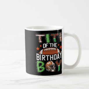 Titi des Geburtstagsjungen Game Day Football Kaffeetasse