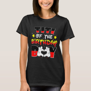 Titi des Geburtstagsjungen-Shirts passend lustige T-Shirt